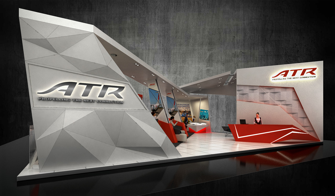ATR展臺設(shè)計造型